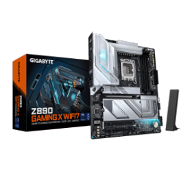 לוח לאינטל דור 15 Gigabyte Z890 GAMING X WIFI7 2.5GbE ATX LGA1851
