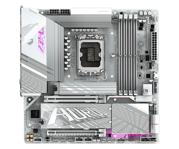 לוח אם אינטל GIGABYTE Z890M AORUS ELITE WIFI7 ICE WIFI7 BT PCIE 5 – תמונה 8
