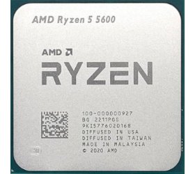 מעבד AMD Ryzen 5 5600 3.5Ghz 4.4Ghz AM4 Tray no Fan No GPU