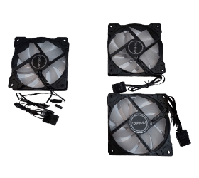 מאווררים למארז Antec 120mm RGB 3 Pack Fan 1 Master+2 SLAVE