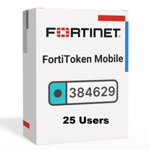 רישיון Fortinet FortiTokenMobile 25 User Electronic License