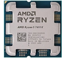 מעבד AMD R5 7600X ZEN4 AM5 6 Crs 12 Trd up to 5.3Ghz Radeon GPU