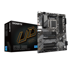 לוח אם אינטל Gigabyte B760 DS3H DDR5 ATX DP HDMI LGA1700