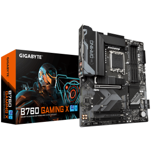 לוח למעבדי אינטל Gigabyte B760 Gaming X DDR5 ATX LGA1700