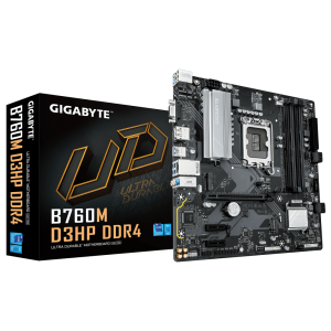 לוח אם אינטל GIGABYTE B760M D3HP DDR4 mATX DP HDMI VGA LGA1700
