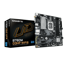 לוח אם אינטל GIGABYTE B760M D3HP WIFI6 mATX DP HDMI VGA LGA1700