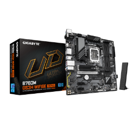 לוח אם Gigabyte B760M DS3H WF6E GEN5 Micro-Atx DDR5
