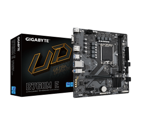 לוח אם אינטל GIGABYTE B760M E DDR5 DP HDMI VGA 1GbE lan LGA1700