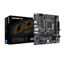 לוח אם אינטל GIGABYTE B760M E DDR5 DP HDMI VGA 1GbE lan LGA1700