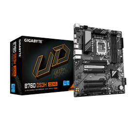 לוח אם אינטל Gigabyte B760 DS3H DDR5 Gen5 ATX DP HDMI LGA1700