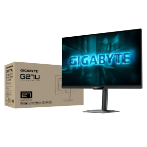 מסך גיימינג Gigabyte G27UP 4K SS IPS 180HZ/320HZ 1Ms Pivot HDR400