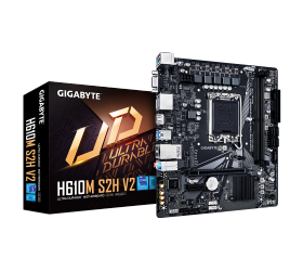 לוח למעבדי אינטל Gigabyte H610M S2H V2 Micro-ATX DDR5