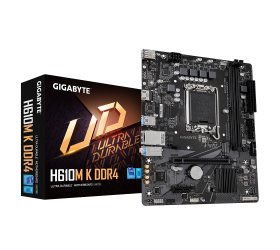לוח אם GIGABYTE H610M K DDR4 M-ATX LGA1700 M.2 1GBE LAN