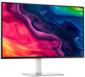 מסך לבן Dell S2725QS 4K 4ms IPS 27 Pivot 120hz Speakers HDMI DP