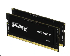זכרון לנייד Kingston Fury Impact 32GB 2X16GB 6000mhz DDR5 C38 SOD