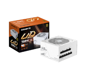 ספק Gigabyte UD750M PG5 V2 ICE 750W 80 Plus Gold ATX 3.1 PCIE 5.1