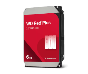 דיסק פנימי WD Red Plus 6TB NAS HDD 3.5 5400RPM SATA III