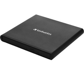 צורב DVD נייד חיצוני שחור Verbatim External Slimline
