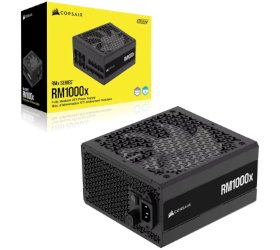 ספק Corsair RM1000X ATX3.1 Fully modular 80Plus Gold Black