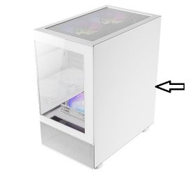 צד ימין למארז לבן ANTEC CX200M