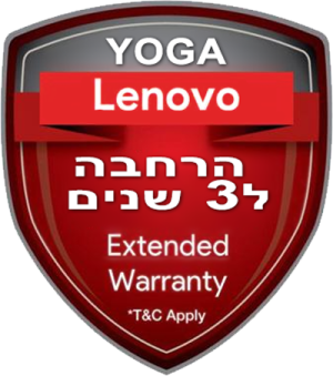 הרחבת אחריות למחשב לנובו סדרה L / Y לשלוש שנים באתר לקוח