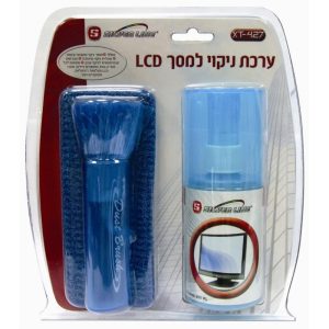 ערכת ניקוי למסך LCD כולל מברשת דגם Silver Line XT-427