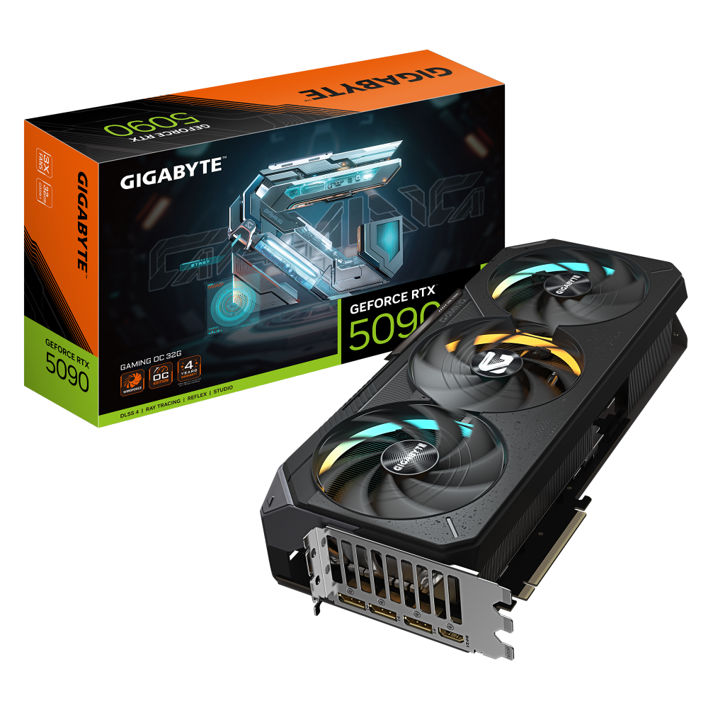 כרטיס מסך Gigabyte GeForce RTX 5090 GAMING OC 32G