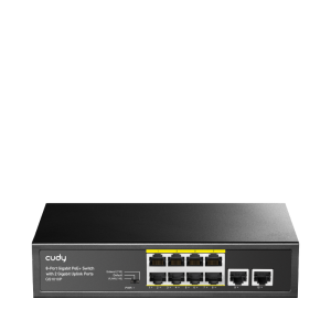 מתג לא מנוהל Cudy GS1010P 8-Ports Gigabit Unmanaged POE Switch
