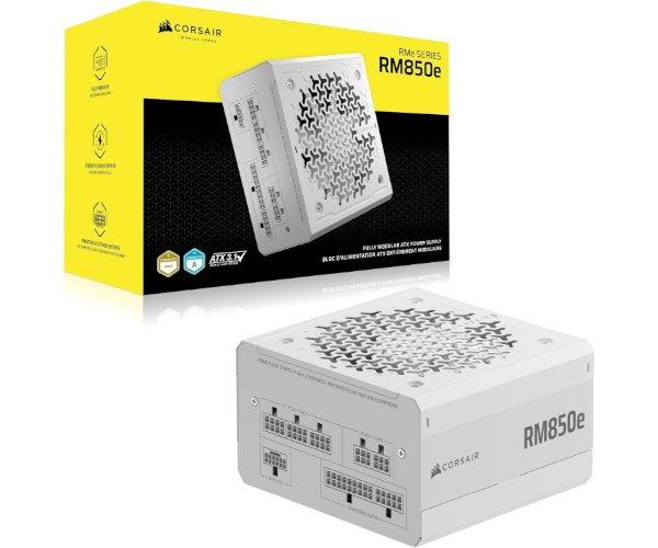 Corsair RM850e ATX3.1 Fully modular 80Plus Gold White