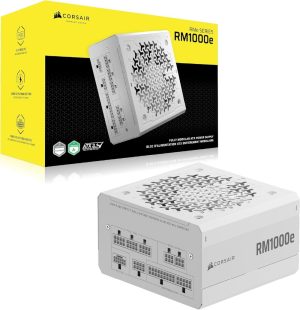 Corsair RM1000e ATX3.1 Fully modular 80 Plus Gold White
