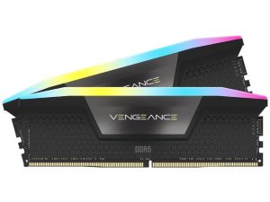 ז. לנייח Corsair Vengeance RGB 64GB 2X32 DDR5 6000Mhz C40 AMD