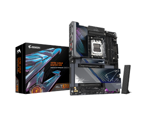 לוח אם Gigabyte X870E A MASTER X X3D 10GB/5GB lan Wifi 7 Usb 4.0