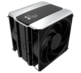 קירור למעבד CoolerMaster V4 ALPHA 3DHP Black 240W TDP Air Cooler