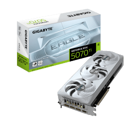 כרטיס מסך GIGABYTE GeForce RTX 5070 Ti EAGLE OC ICE SFF 16G