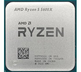 מעבד AMD Ryzen R5 5600X Tray 6 Cores Threads 12 Up to 4.6Ghz