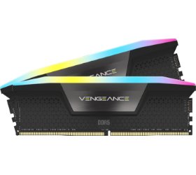 זכרון לנייח Corsair Vengeance RGB Black 64GB 2X32 6400MHz DDR5 C4