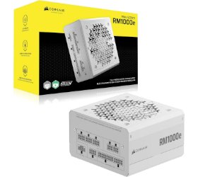 ספק Corsair RM1000e ATX3.1 Fully modular 80 Plus Gold White