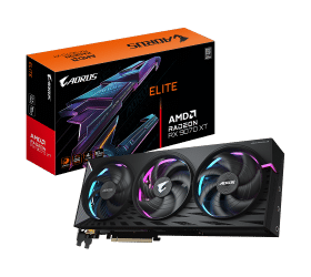 כרטיס מסך GIGABYTE AORUS Radeon RX9070 XT ELITE 16G