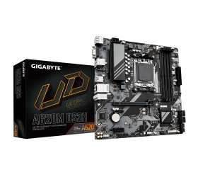 לוח למעבדי Gigabyte A620M DS3H DDR5 PCIE4.0 DP HDMI VGA AMD AM5