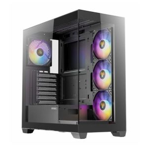 מארז Antec CX300 ARGB Black Mid-Tower 4x120mm Fan Include