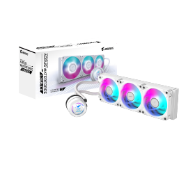 קירור לבן Gigabyte AORUS WATERFORCE II 360 ICE AIO ARGB REV2