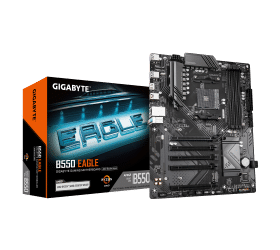 לוח אם למעבדי Gigabyte B550 EAGLE DDR4 ATX For AMD AM4