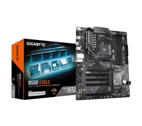 לוח אם למעבדי Gigabyte B550 EAGLE DDR4 ATX For AMD AM4