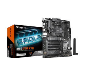 לוח Gigabyte B550 EAGLE WIFI6 ATX AM4 DDR4 BT HDMI