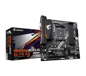 לוח אם למעבדי AMD AM4 Gigabyte B550M AORUS ELITE REV1.3