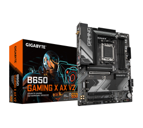 לוח Gigabyte B650 Gaming X AX V2 ATX WIFI BT AMD Zen4 AM5 DDR5