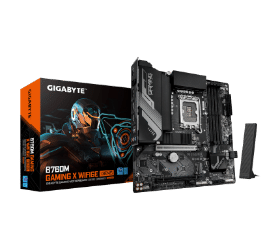 לוח אם Gigabyte B760M G X WF6E GEN5 DDR5 Micro-ATX 2.5GB Lan