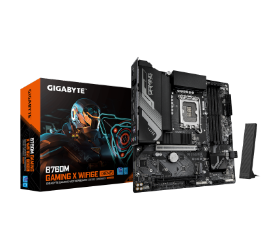 לוח אם Gigabyte B760M G X WF6E GEN5 DDR5 Micro-ATX 2.5GB Lan