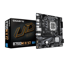 לוח למעבדי אינטל Gigabyte B760M H V2 DDR5 Micro Atx LGA1700
