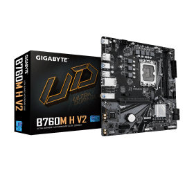 לוח למעבדי אינטל Gigabyte B760M H V2 DDR5 Micro Atx LGA1700